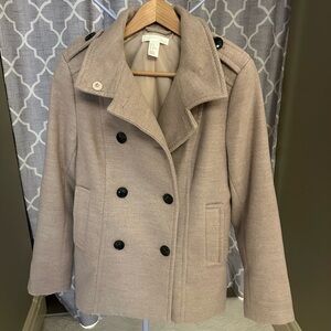 H&M Classic Beige Peacoat